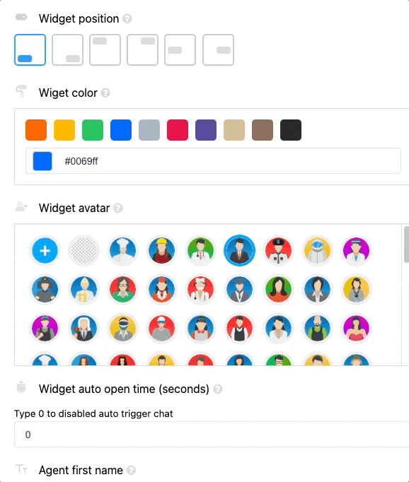 Chatbot installation GIF